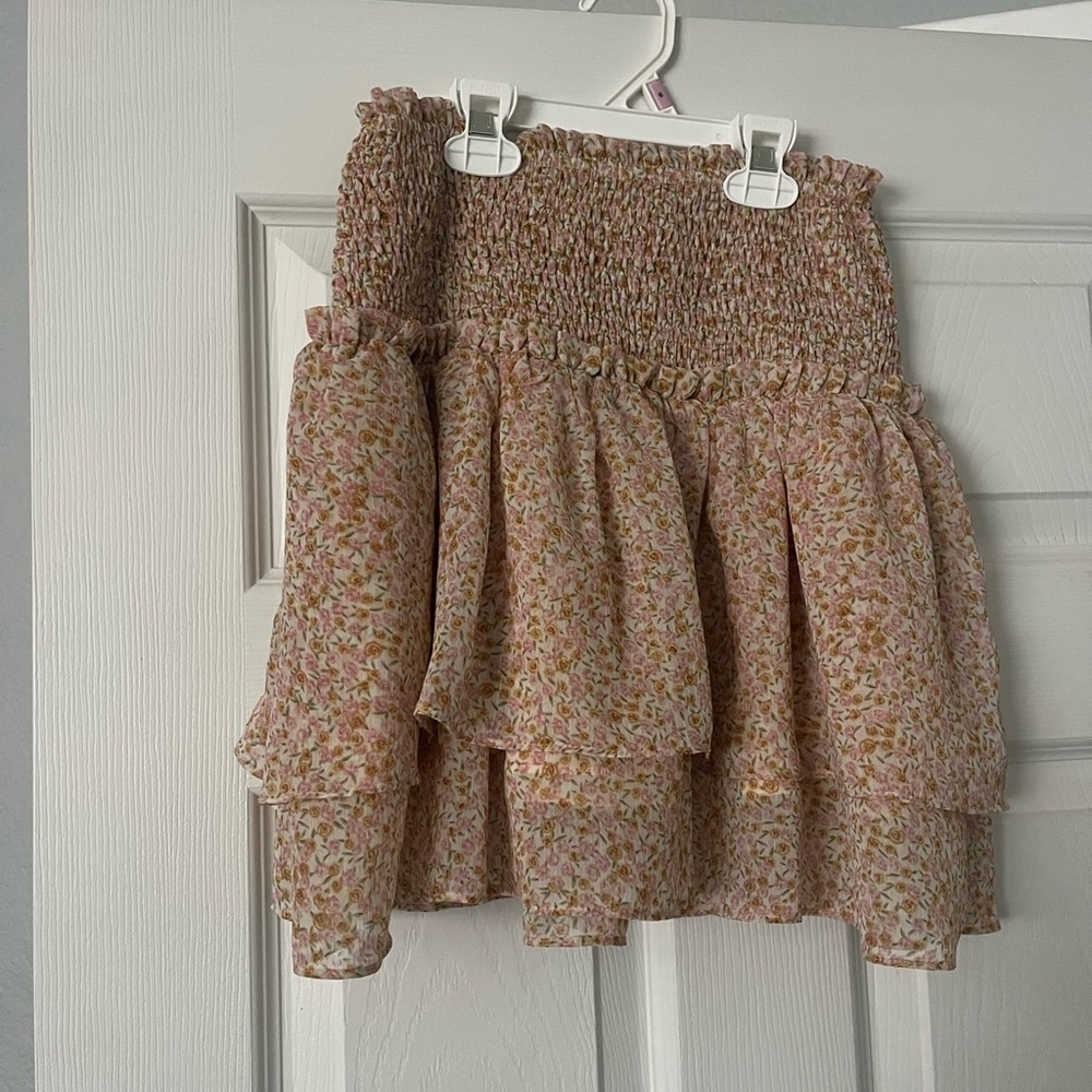 Floral Pink Kids Dress